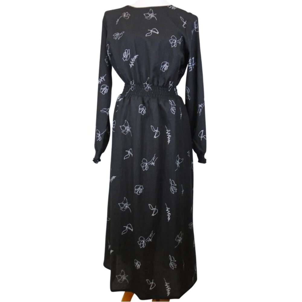 Fridaze black floral dress